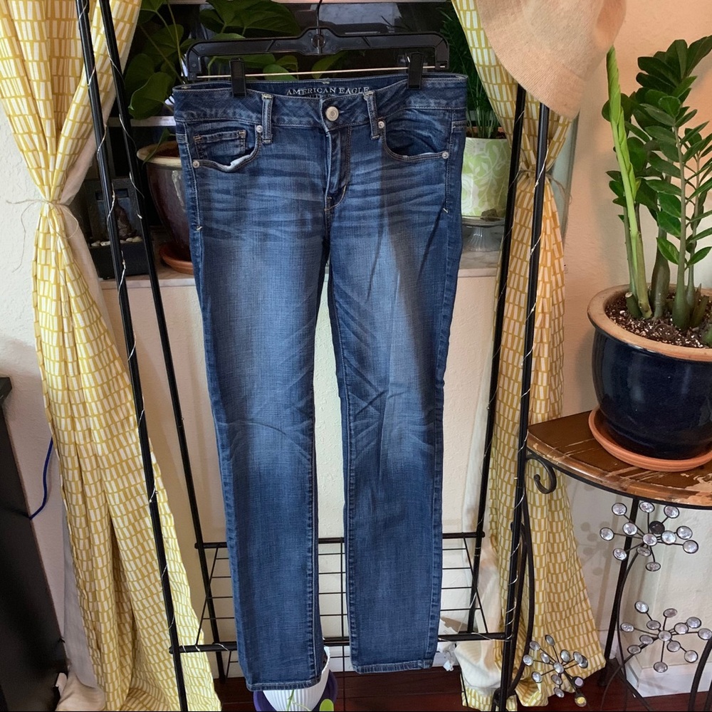 American eagle skinny jeans size 8
